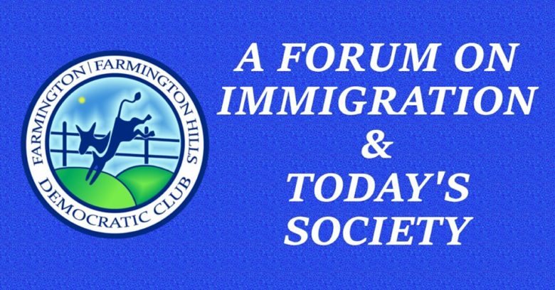 Forum on Immigration & Today’s Society